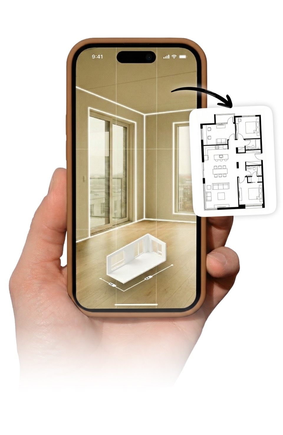 Floor plan created with CamPlan